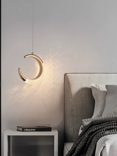 Светильник подвесной, золотой Elimora, металл, 20*18 см, LED