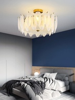 Люстра подвесная, медный, стекло, BUBBLE 40*24, металл, E14.