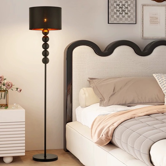 Торшер черный Elyxo, 35*35*165 см, LED, Е27, металл, 20 Вт