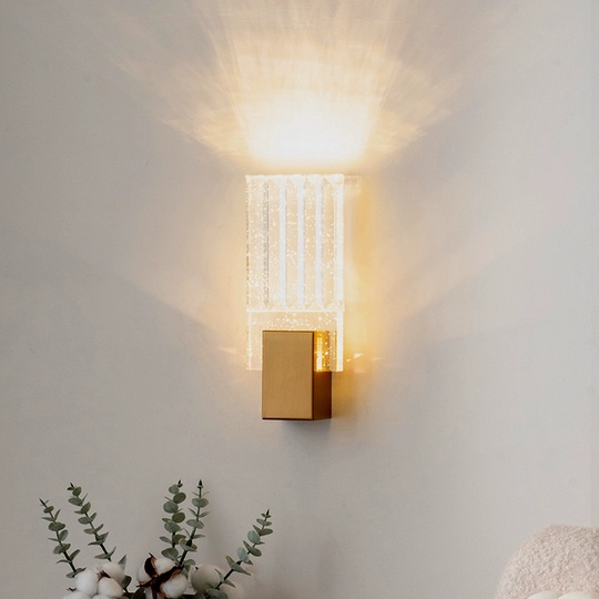 Настенный светильник ASOLLE, Бра, 11*28, бронза, медь, LED.