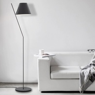 Торшер, черный, Luceo 30*155, светодиодный, Е27, металл, ПММА