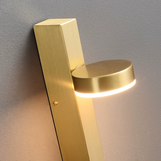 Настенный светильник медь LOPPA, Бра, 45*80, металл, LED.