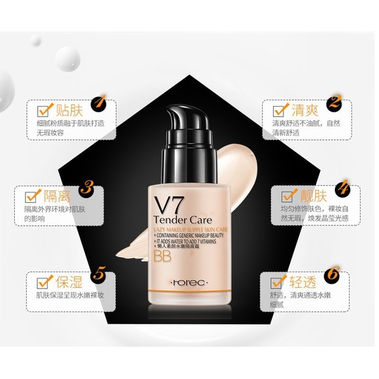 ВВ-крем консилер V7 от Rorec