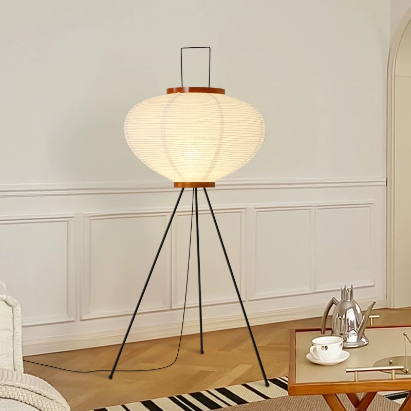 Напольный светильник белый Dreamlight, E27, 10 Вт. Торшер из рисовой бумаги