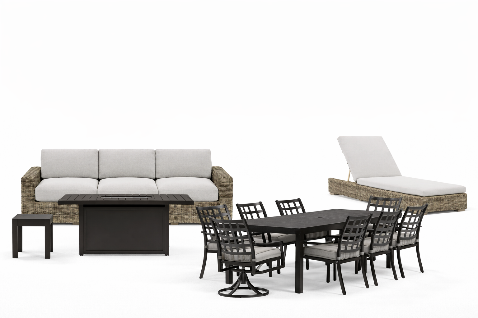 Уличная мебель для террасы и сада: как правильно сочетать и комбинировать предметы